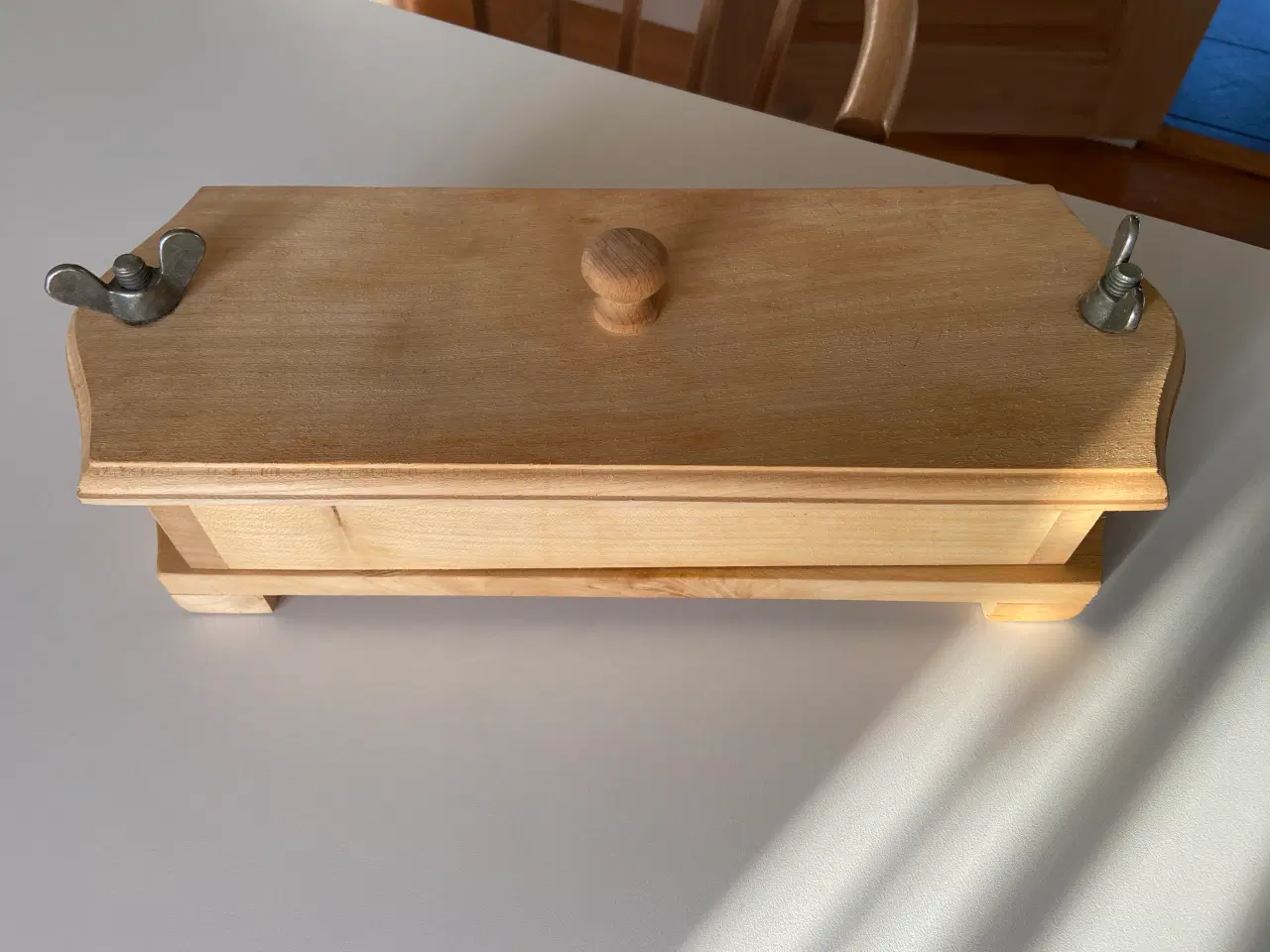 Billede 1 - Rullepølsepresser i træ