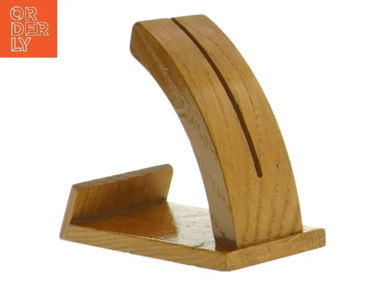 Billede 2 - Træ knivholder? (str. 10 x 4,5 cm)