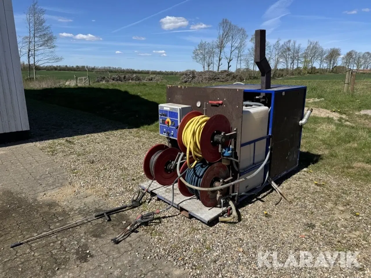 Billede 1 - Højtryksanlæg Aquila Triventek SD 352 PAT til Fliserens