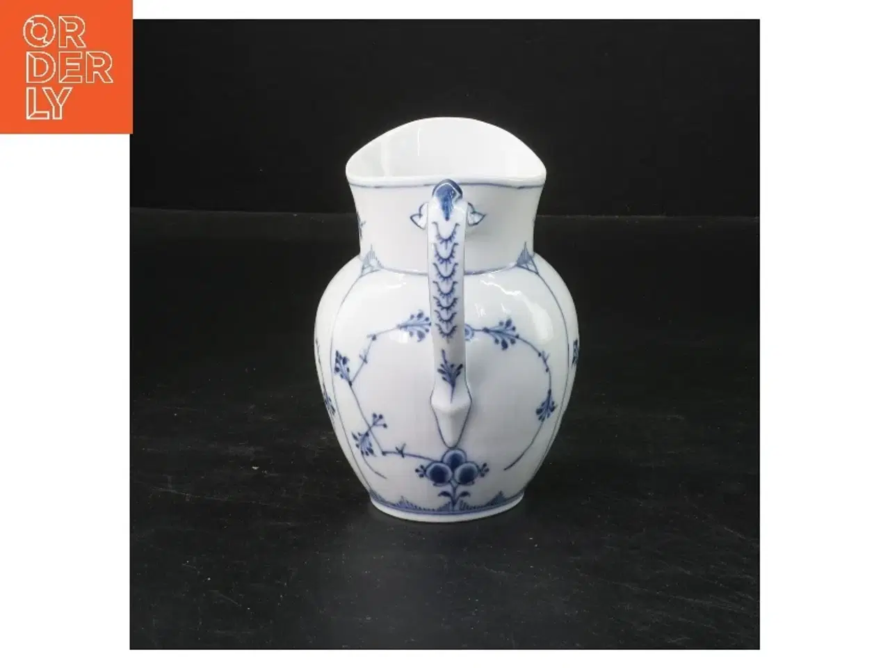 Billede 4 - Porcelæns kande med musselmalet blåt mønster fra Royal Copenhagen (str. 10 cm)