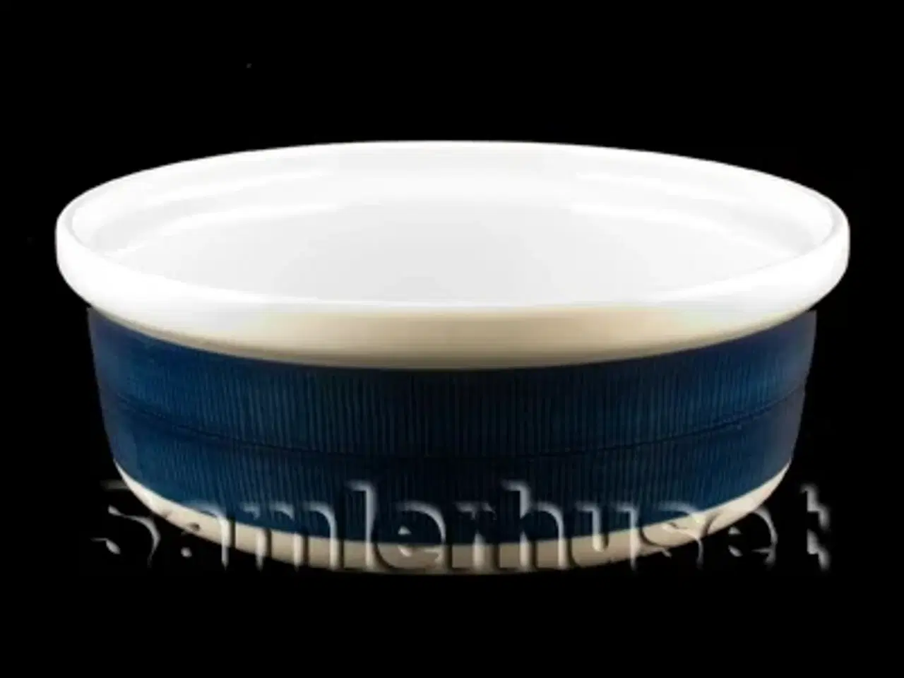 Billede 1 - Blå Koka Skål 6½x19 cm.