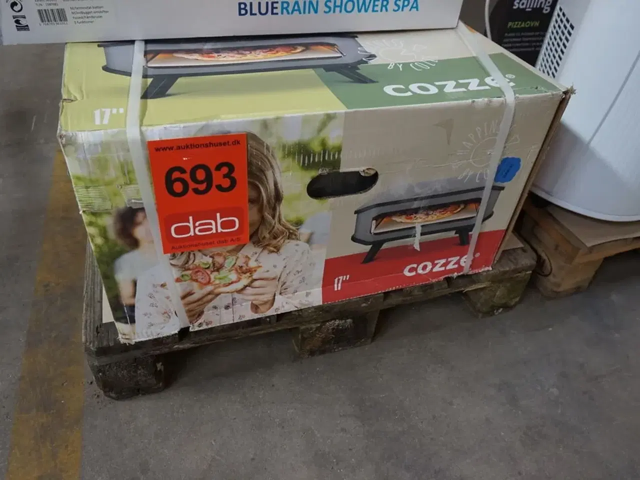 Billede 2 - Cozze 17" pizzaovn til gas med pizzasten 8,0KW