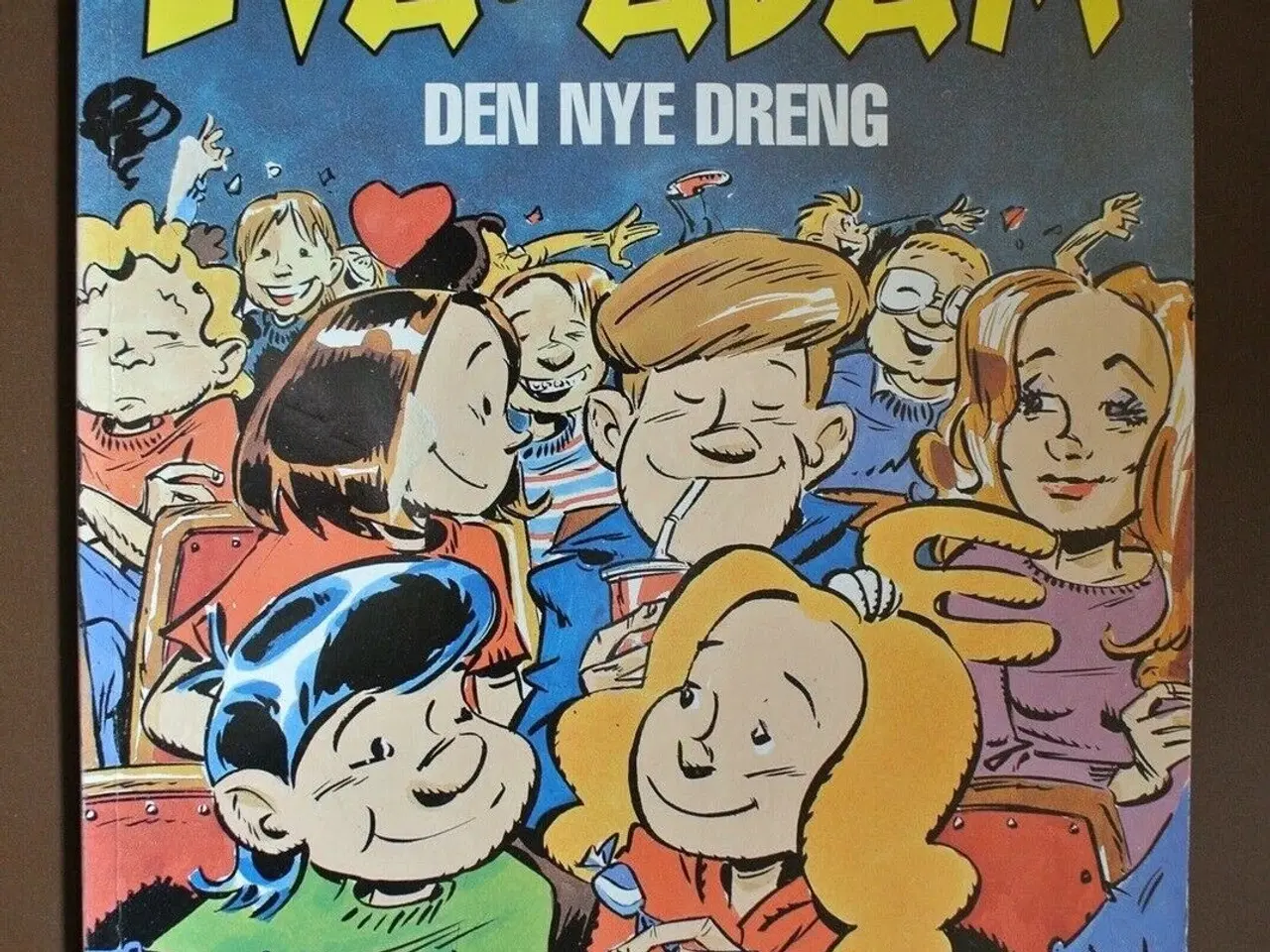 Billede 1 - eva og adam 4 - den nye dreng, af måns gahrton. il