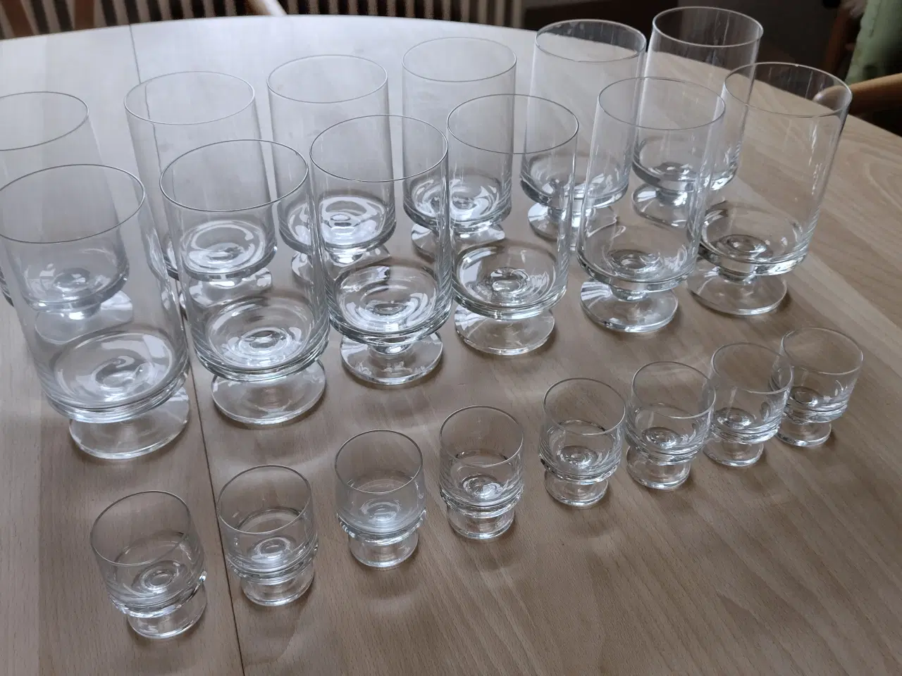 Billede 3 - Holmegaard Stubglas 12 øl + 8 snaps