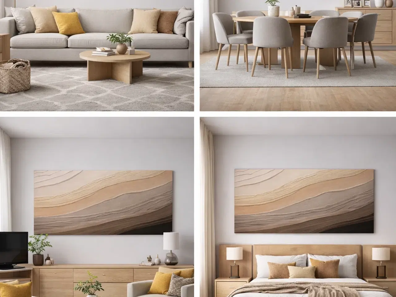 Billede 6 - Stort maleri 95 x 200 cm (Gratis levering)