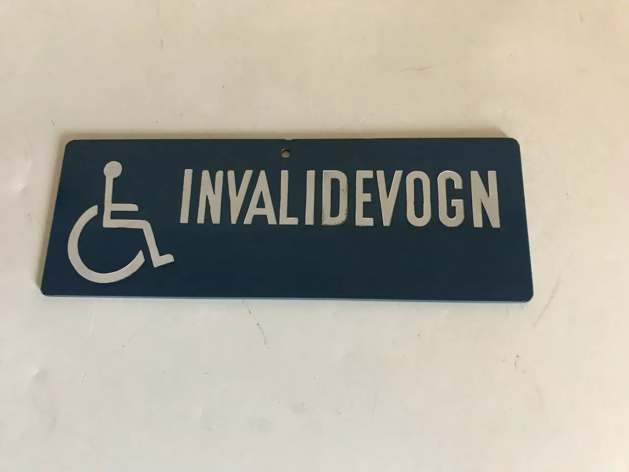 Billede 1 - Gammel invalideskilt