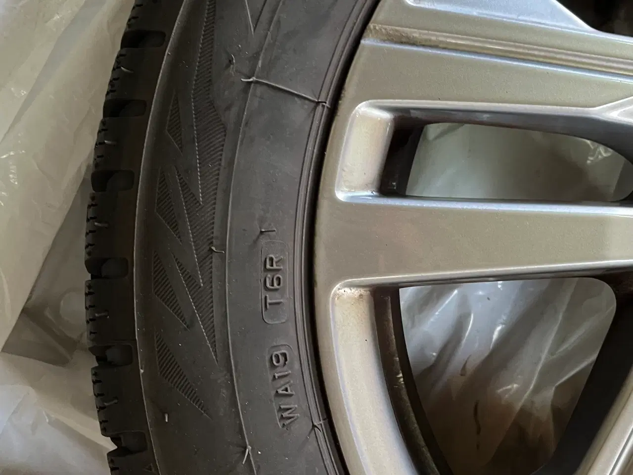 Billede 7 - Originale peugeot fælger med vinterdæk 
