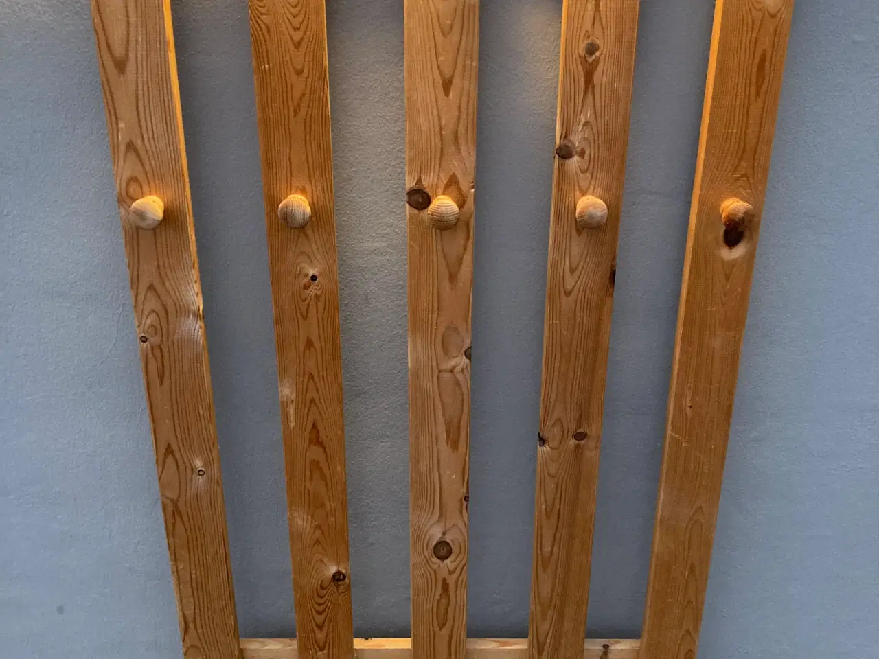 Billede 1 - Vintage væg knage panel fra 1970 erne 13 knager