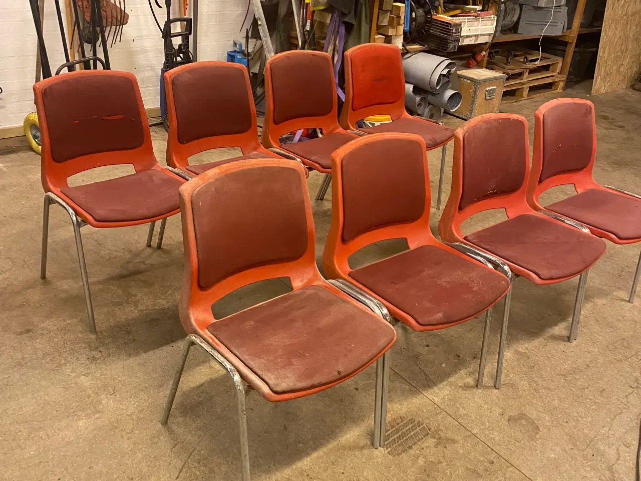 Billede 1 - Stabel stole 