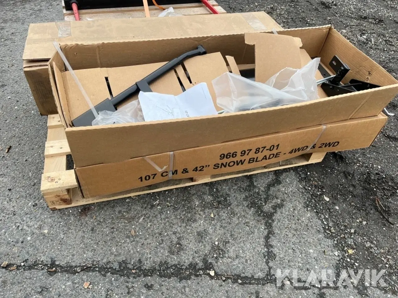 Billede 4 - Dozerblade blandet Husquarna