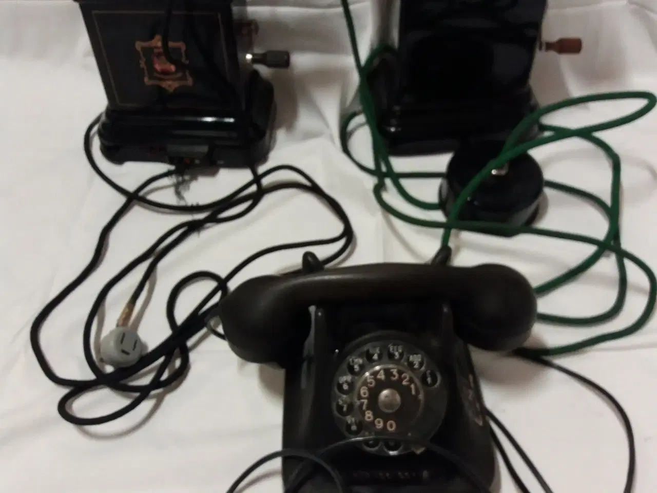 Billede 1 - Sorte telefoner