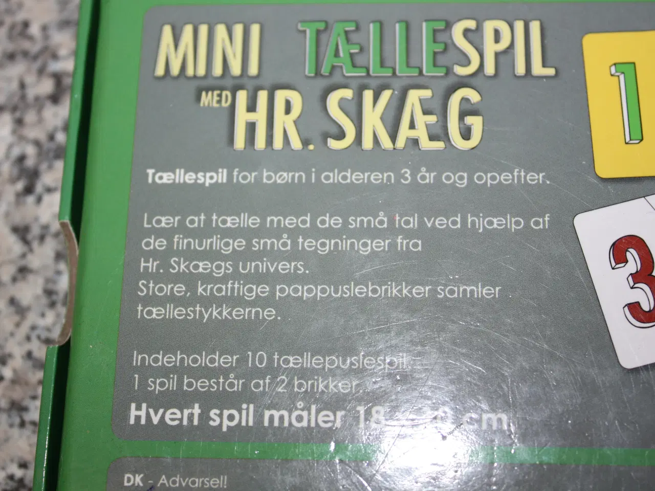 Billede 6 - Hr. Skæg - mini tællespil