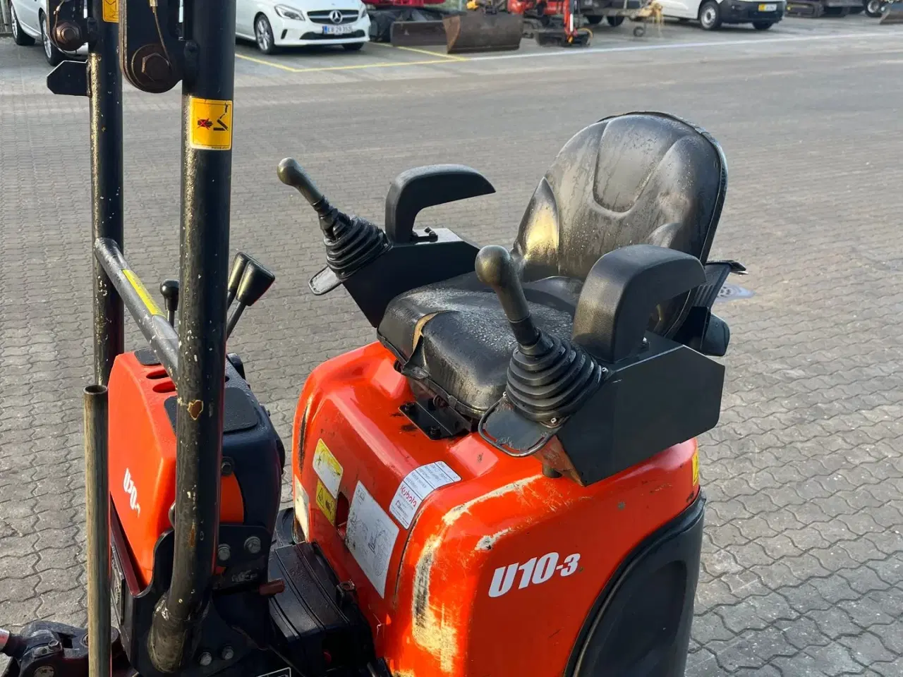 Billede 7 - Kubota U10-3 Halvautomatisk s30 fæste og 3 skovle.