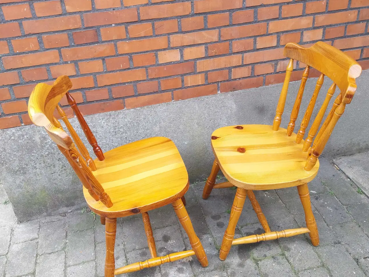 Billede 11 - 2 stk spisebordsstole 