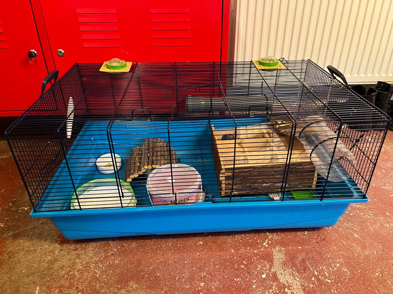 Billede 1 - Stort hamsterbur m. Tilbehør 