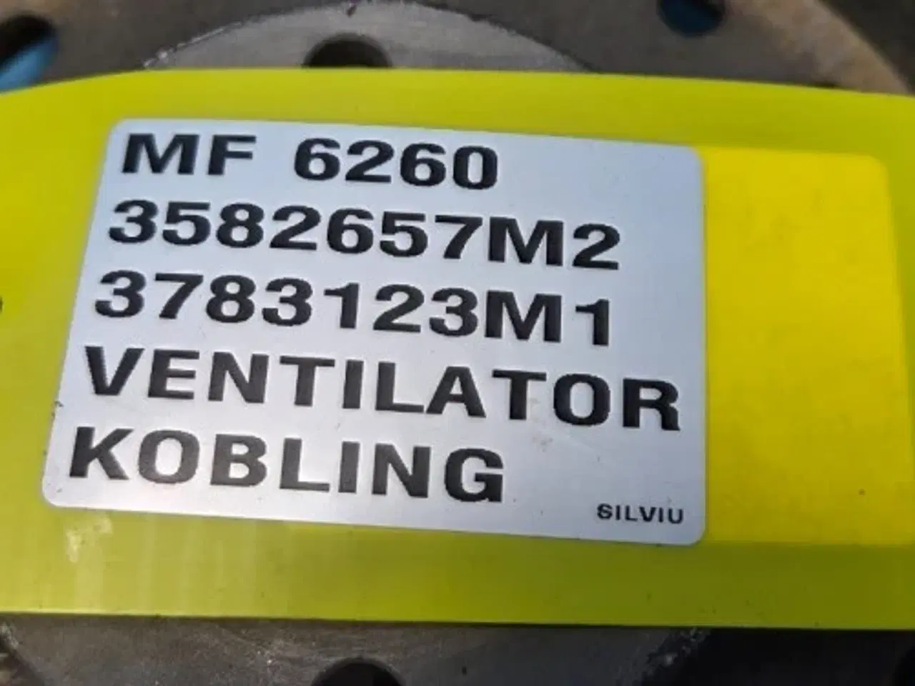 Billede 18 - Massey Ferguson 6260 Kølervinge 3582657M2