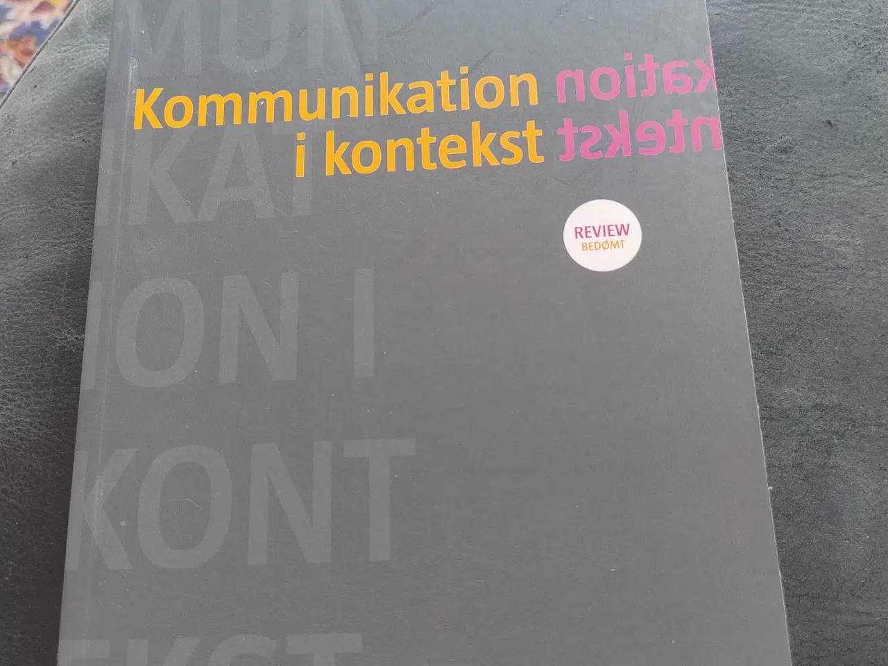Billede 1 - Kommunikation i kontekst. Humaniora studiet 