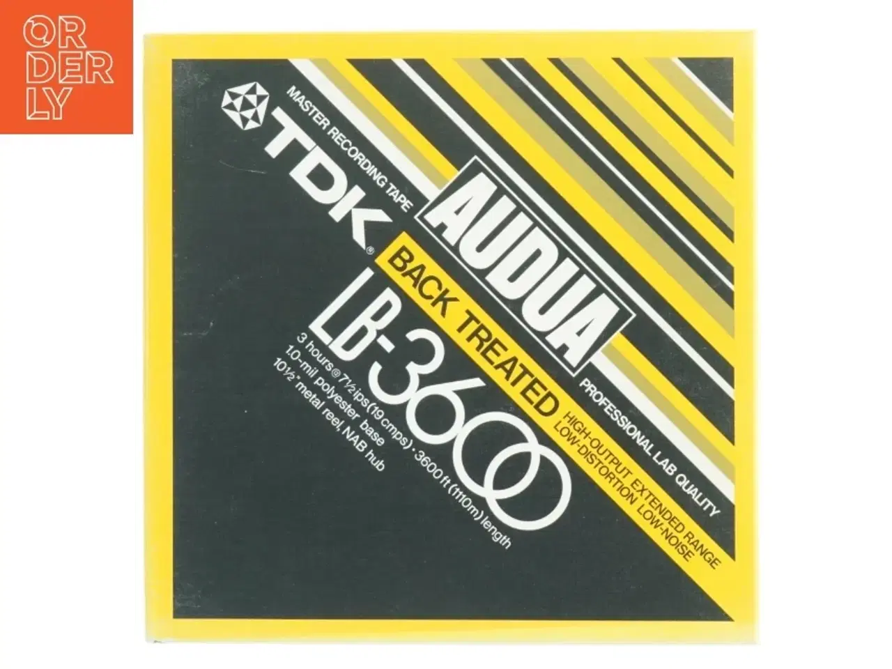 Billede 1 - TDK Audua LB-3600 Master Recording Tape på NAB metalspole (str. 28 x 28 x 2 cm)