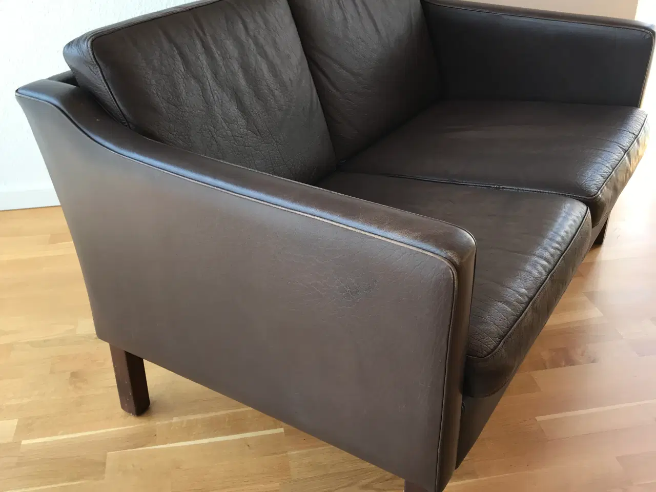 Billede 3 - Lædersofa