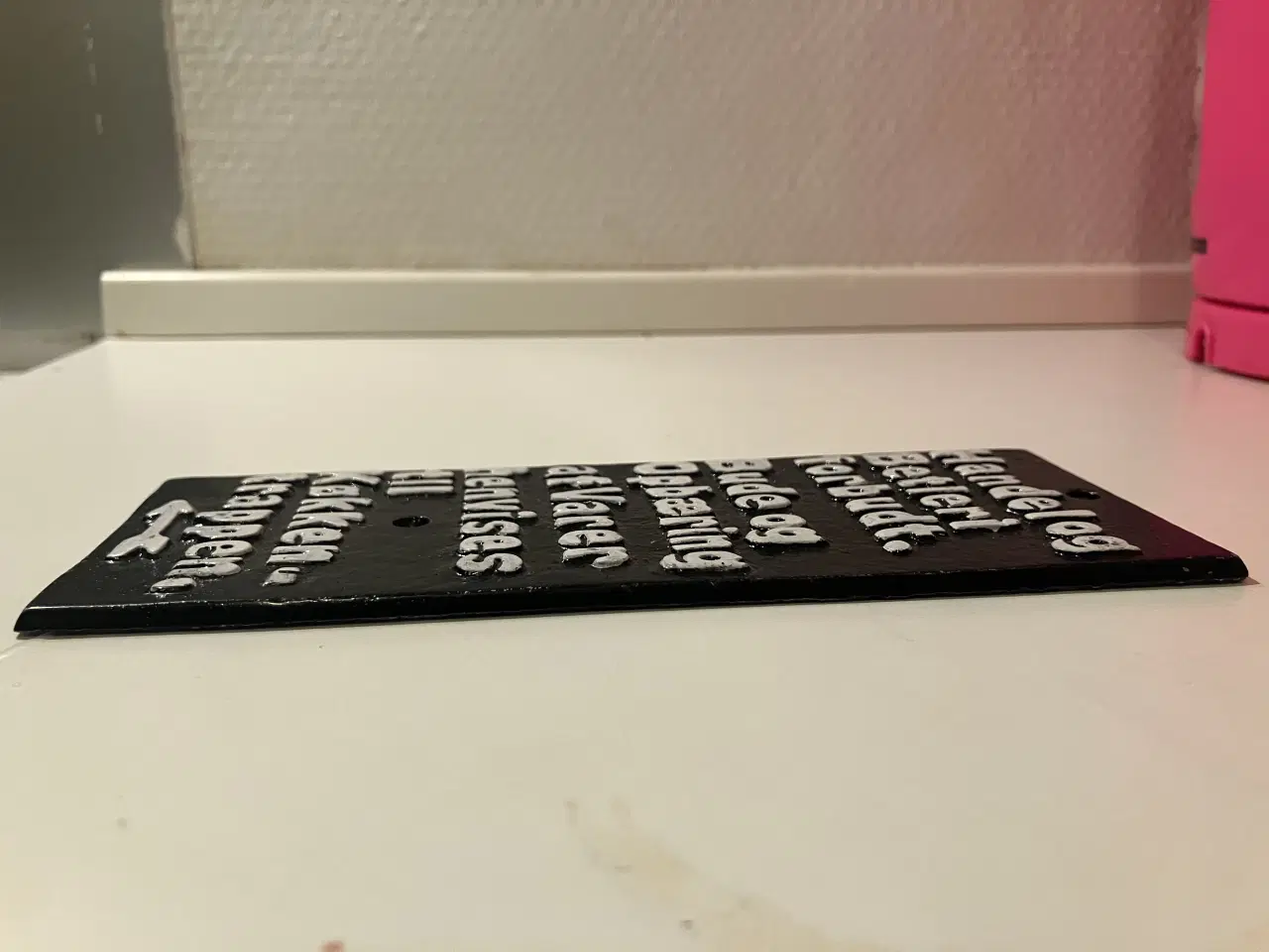 Billede 3 - Flot gammel skilt