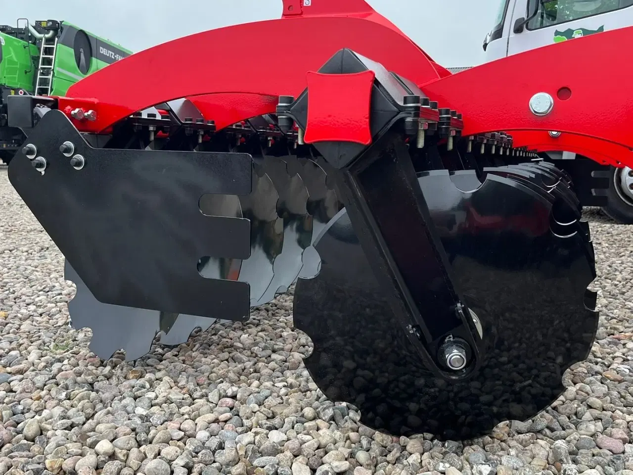 Billede 14 - Dexwal Mamut 4 m Med v-rings pakker og 560mm tallerkner