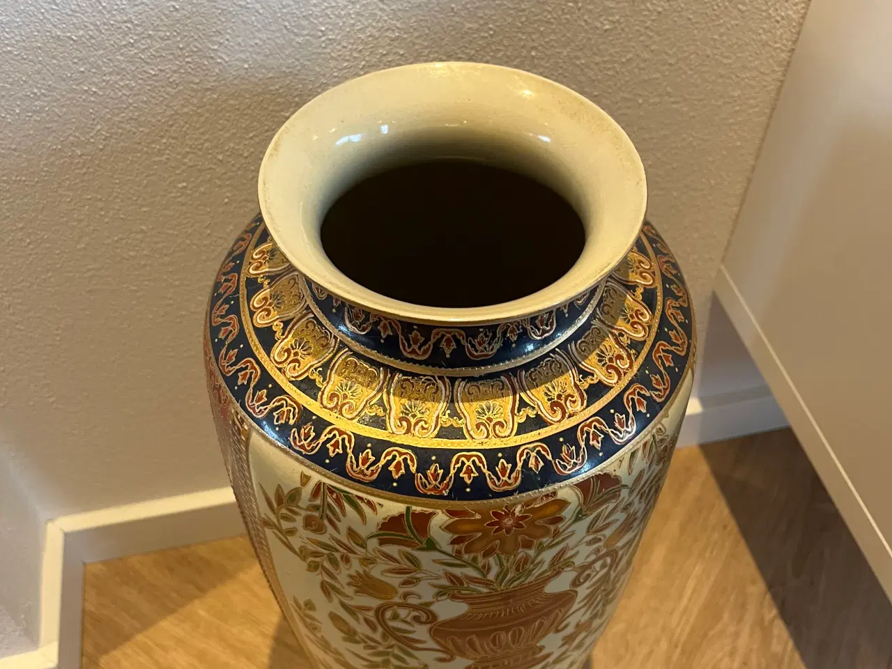 Billede 3 - Stor kinesisk vase på 60cm