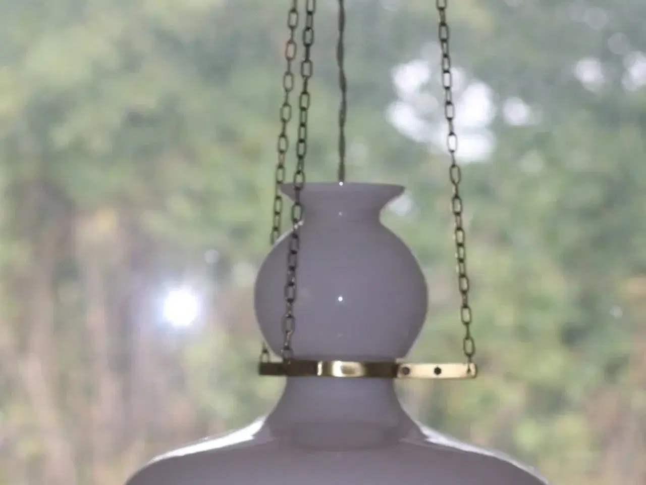 Billede 1 - Loftslampe fra Holmegaard