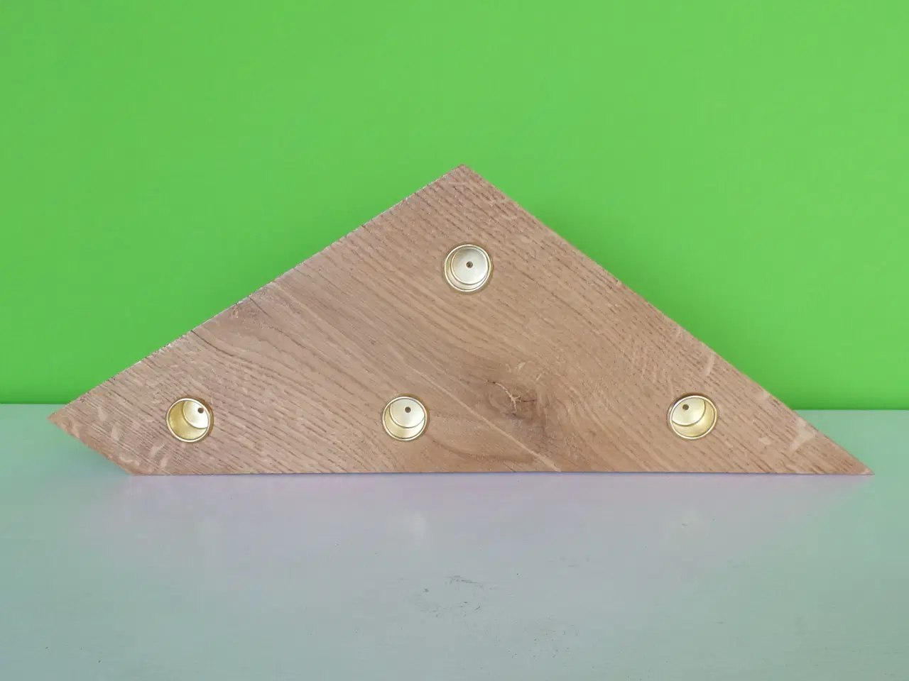 Billede 7 - Lysestage i egetræ