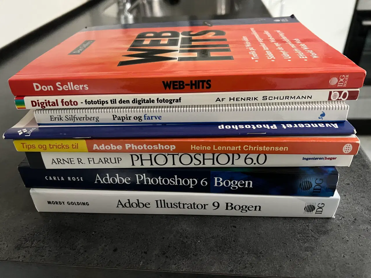 Billede 7 - Div. Adobe foto bøger mm.