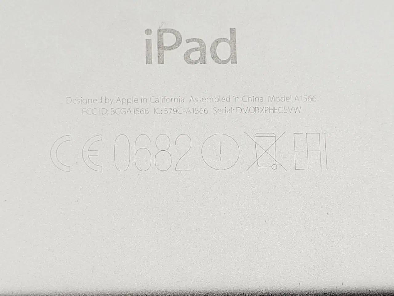 Billede 5 - ⭐️· Apple Låst iPad Air 2 (model A1566) God stand