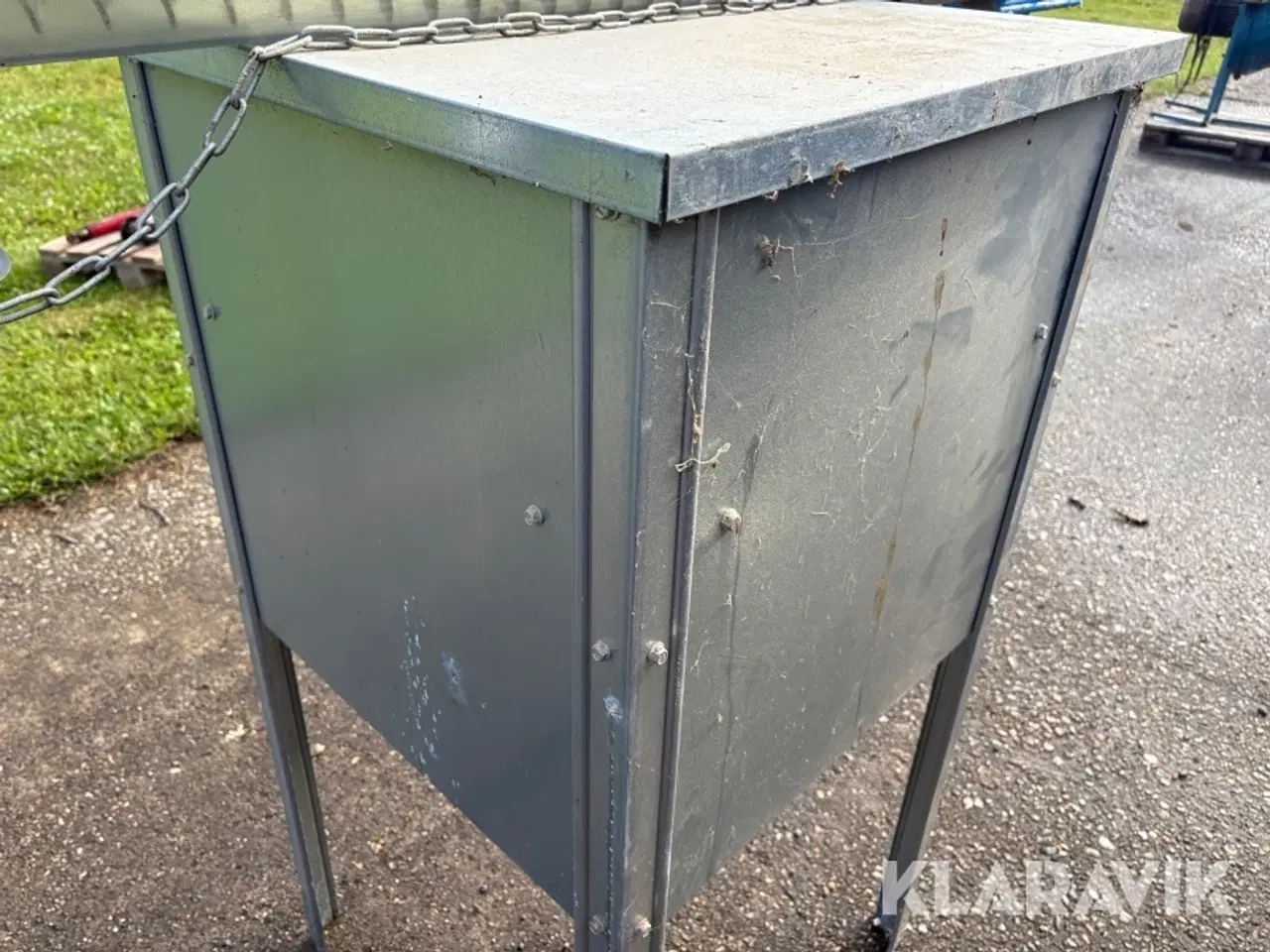 Billede 12 - Lille kornsilo til træpiller Mafa