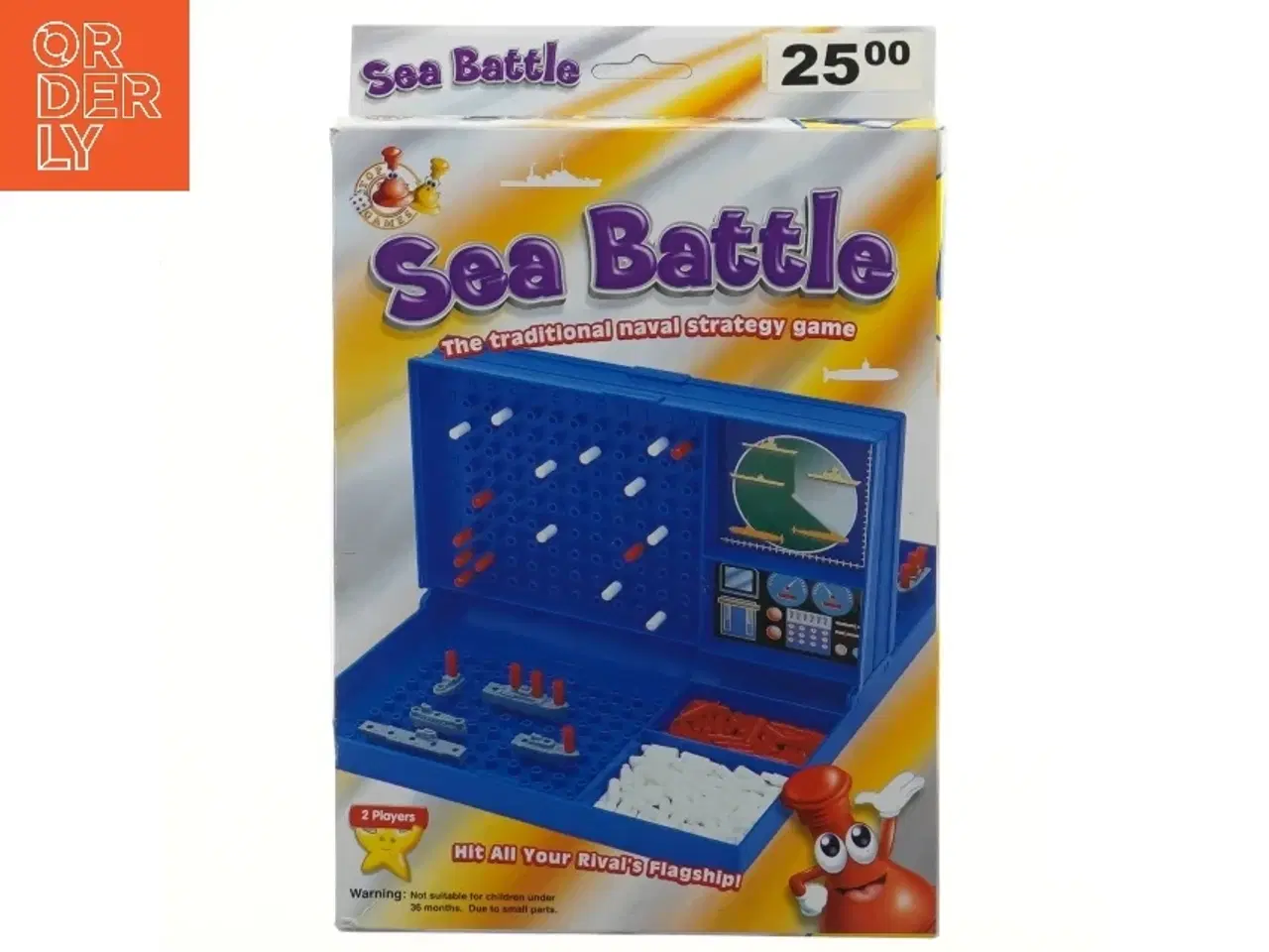 Billede 1 - Sea Battle brætspil fra Vini-game (str. 25x19 cm)