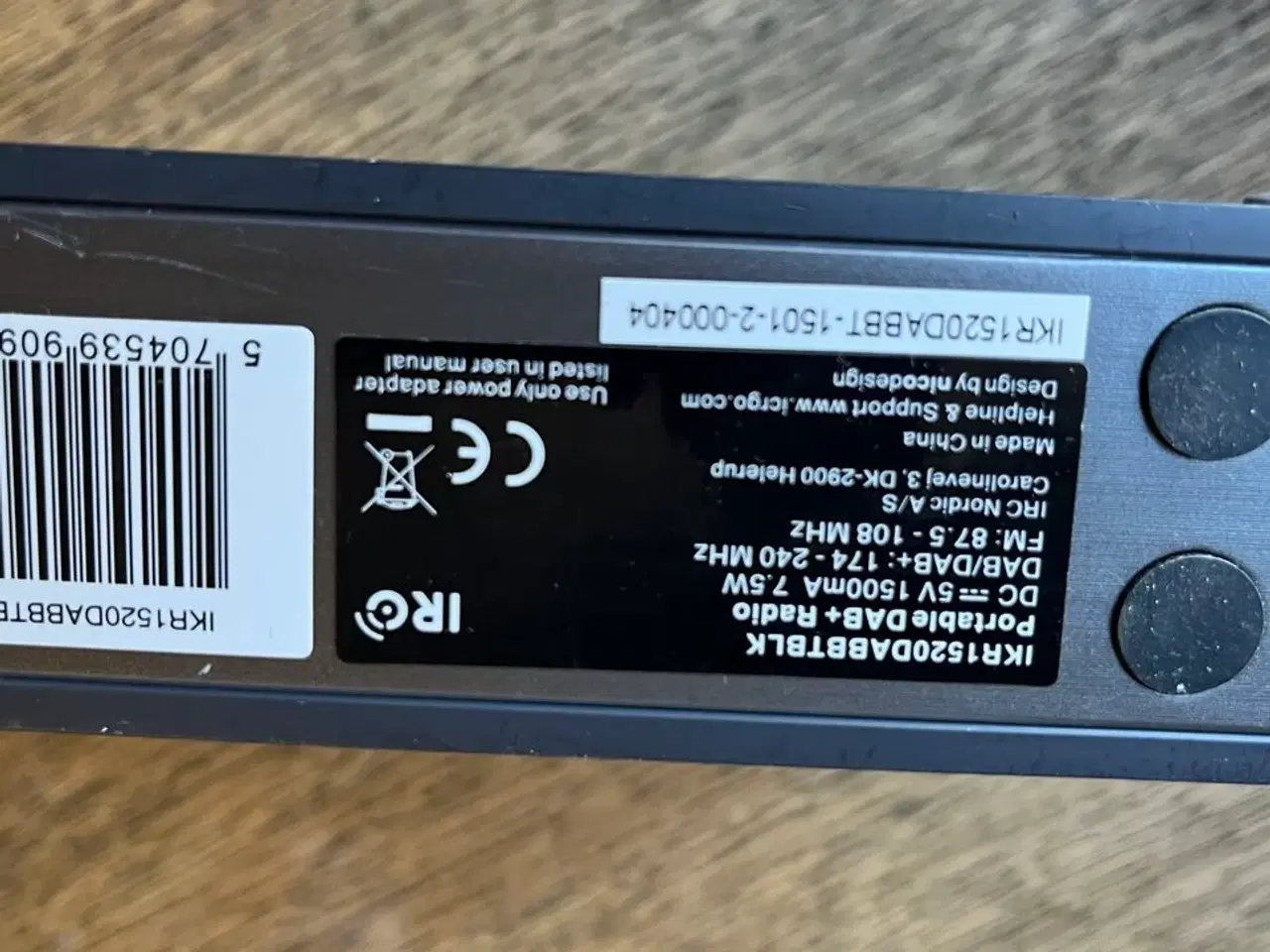 Billede 4 - 3 Vægure + DAB Radio