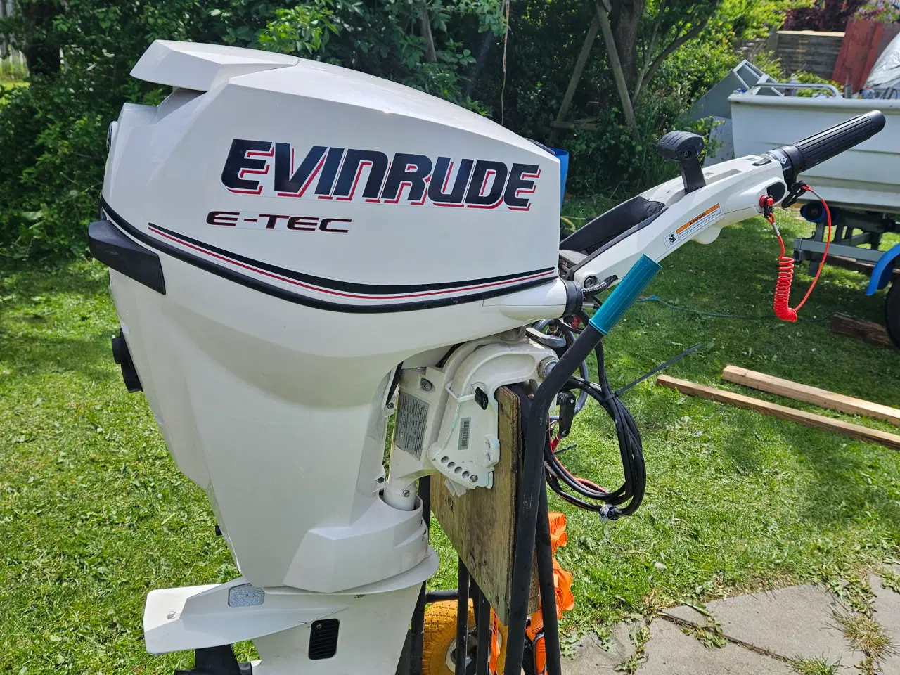 Billede 1 - Evinrude e tec 25 hk 2013 kort ben
