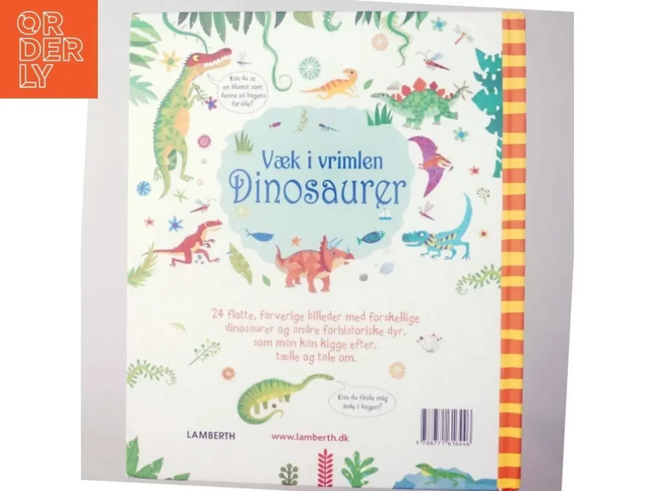 Billede 3 - Væk i vrimlen af dinosaurer (Bog) fra Lamberth