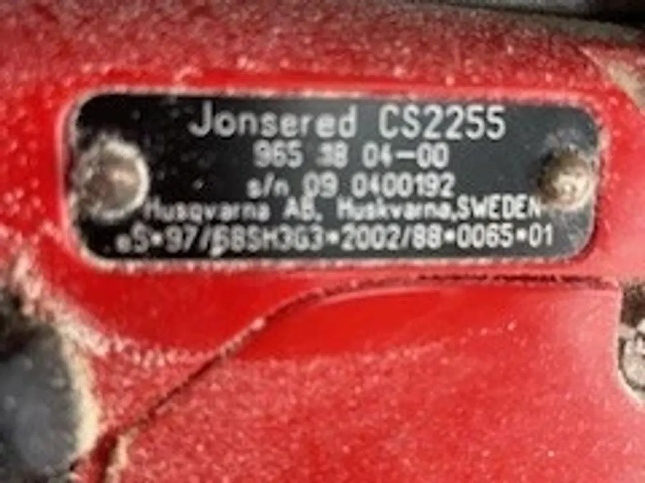 Billede 1 - Motorsav Jonsered / Husquarna