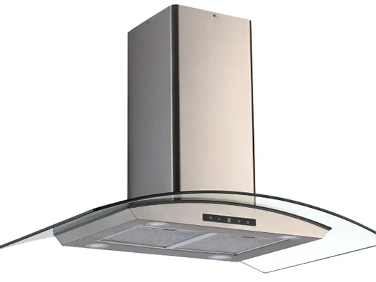 Billede 2 - Emhætte rustfri stål frithængende 