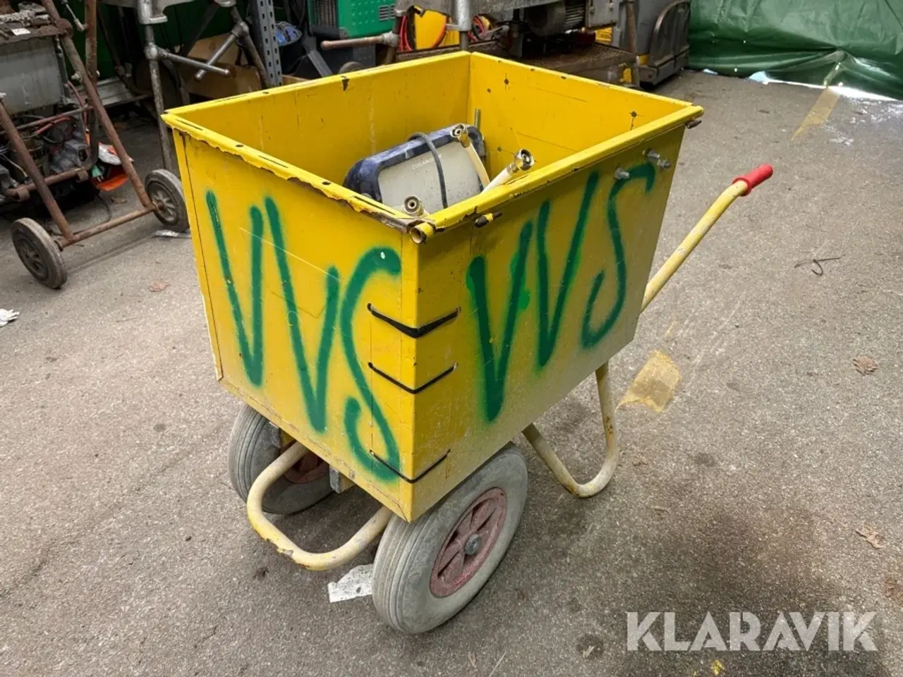 Billede 1 - Værktøjstrillebør med indhold