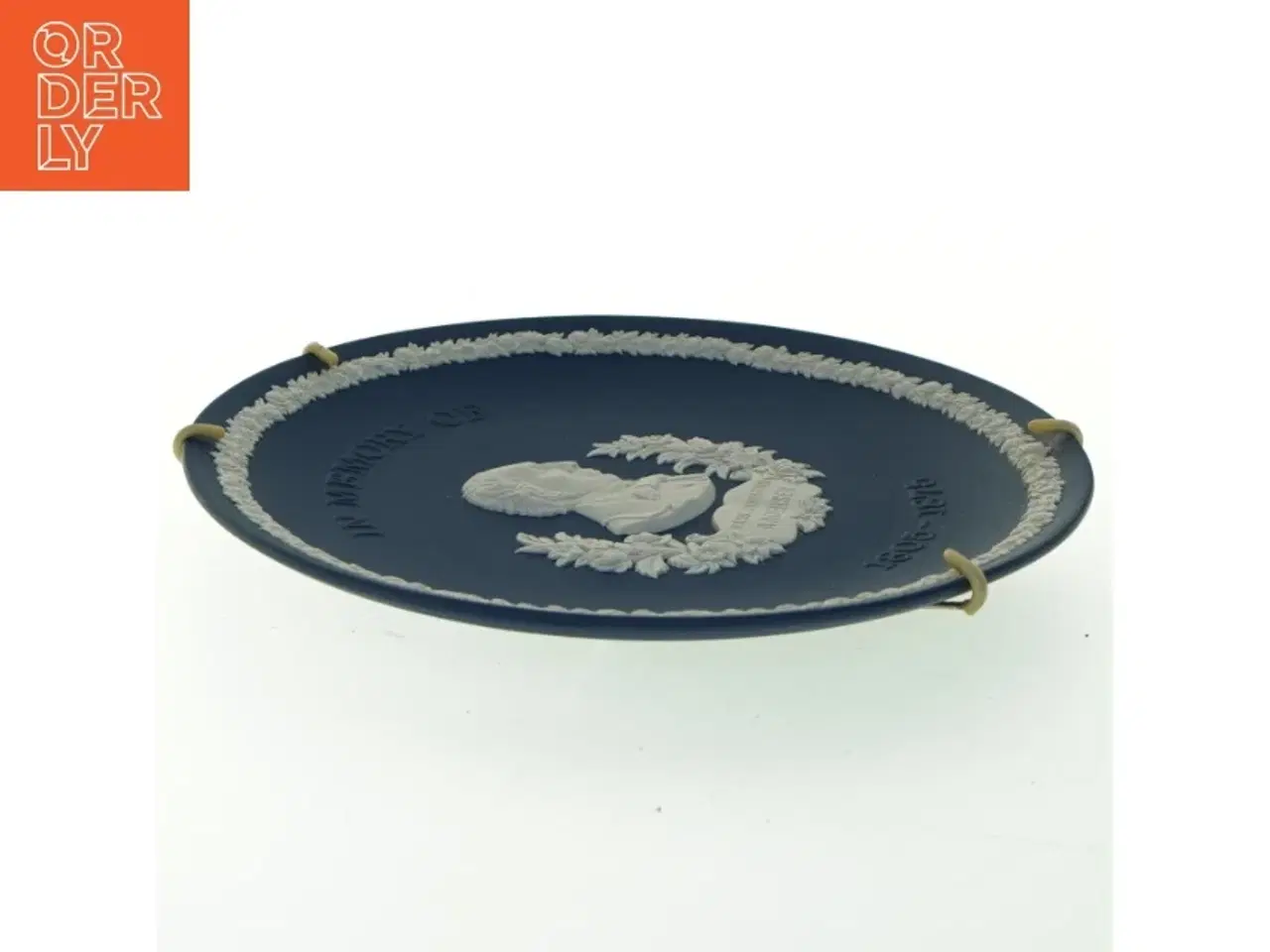 Billede 3 - Dekorativ Mindetallerken fra Wedgwood (str. Ø. 20 cm)