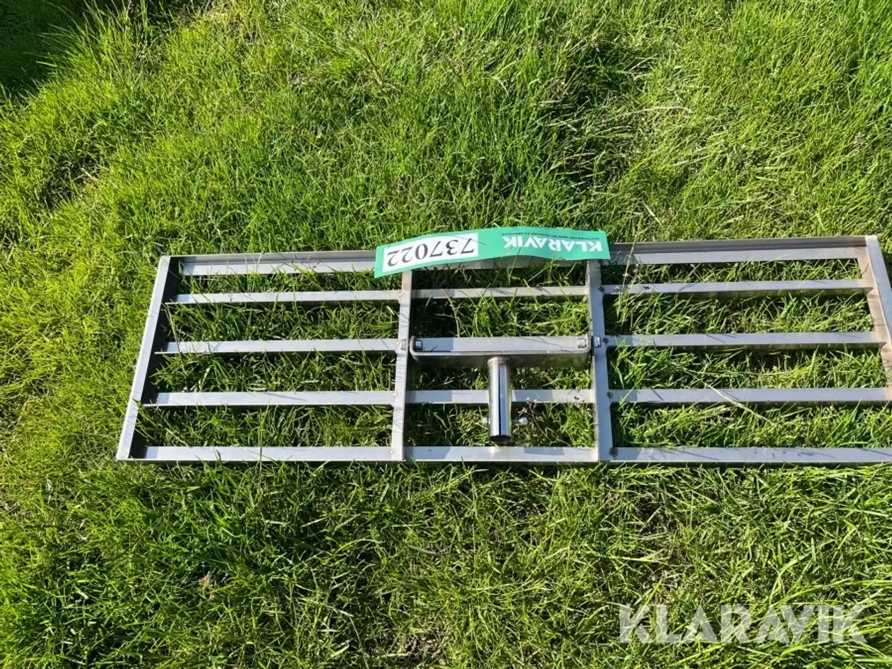 Billede 5 - Plæneafretter 85 cm 10 stk rustfri