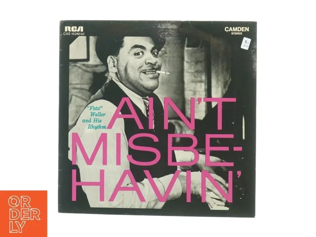 Billede 1 - Ain't Misbehavin af Fats Waller and His Rhythm (LP) fra RCA Camden (str. 31 x 31 cm)