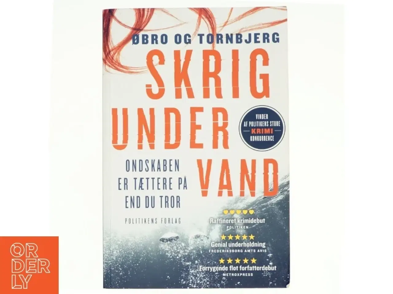 Billede 1 - Skrig under vand af Jeanette Øbro Gerlow (Bog)