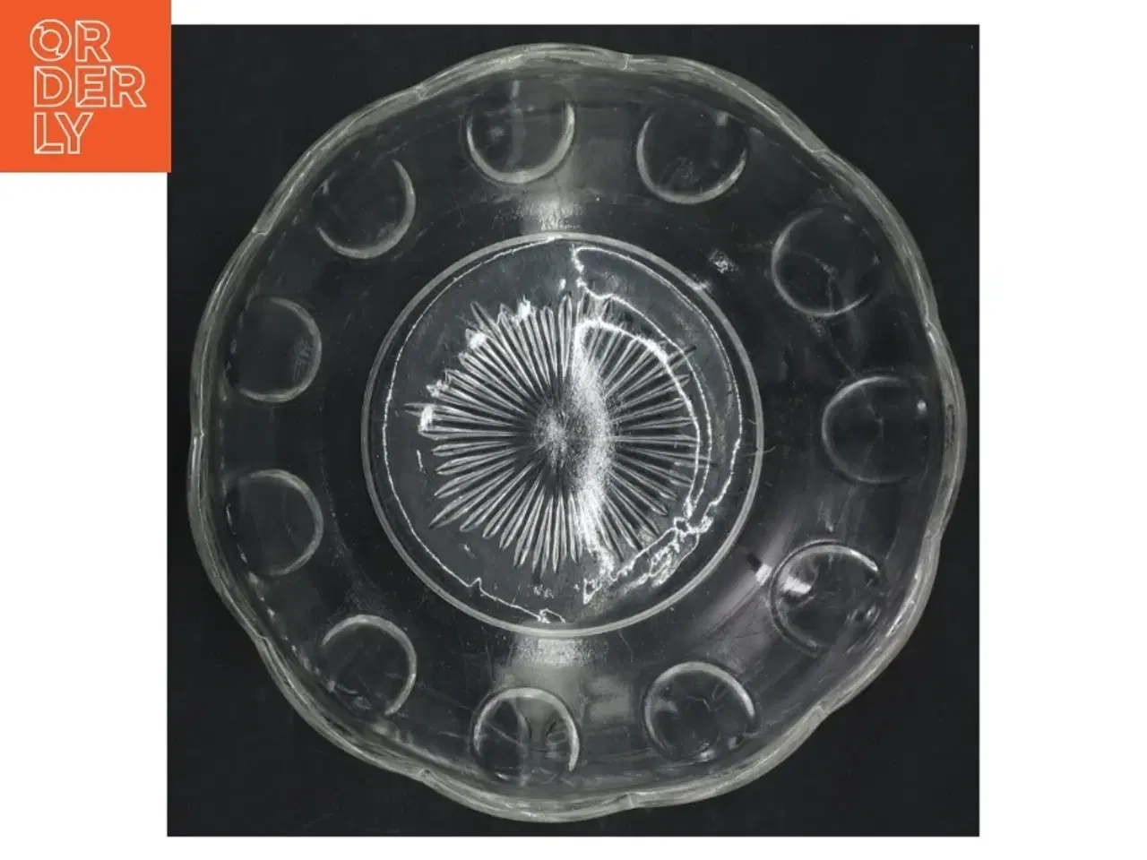 Billede 2 - Gl. Glasskål (str. Ø. 15,5 cm)