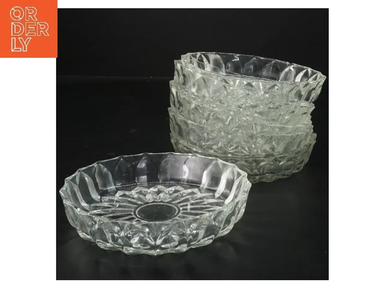 Billede 1 - Glas skålesæt (str. 6 stk Ø 14,5 cm)