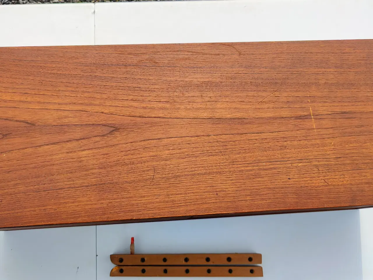 Billede 3 - Teak skuffemodul til vangereol 