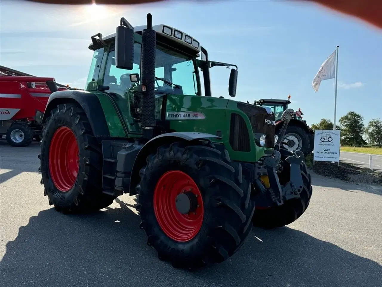 Billede 7 - Fendt 415 VARIO TMS KUN 5200 TIMER OG FRONT PTO!