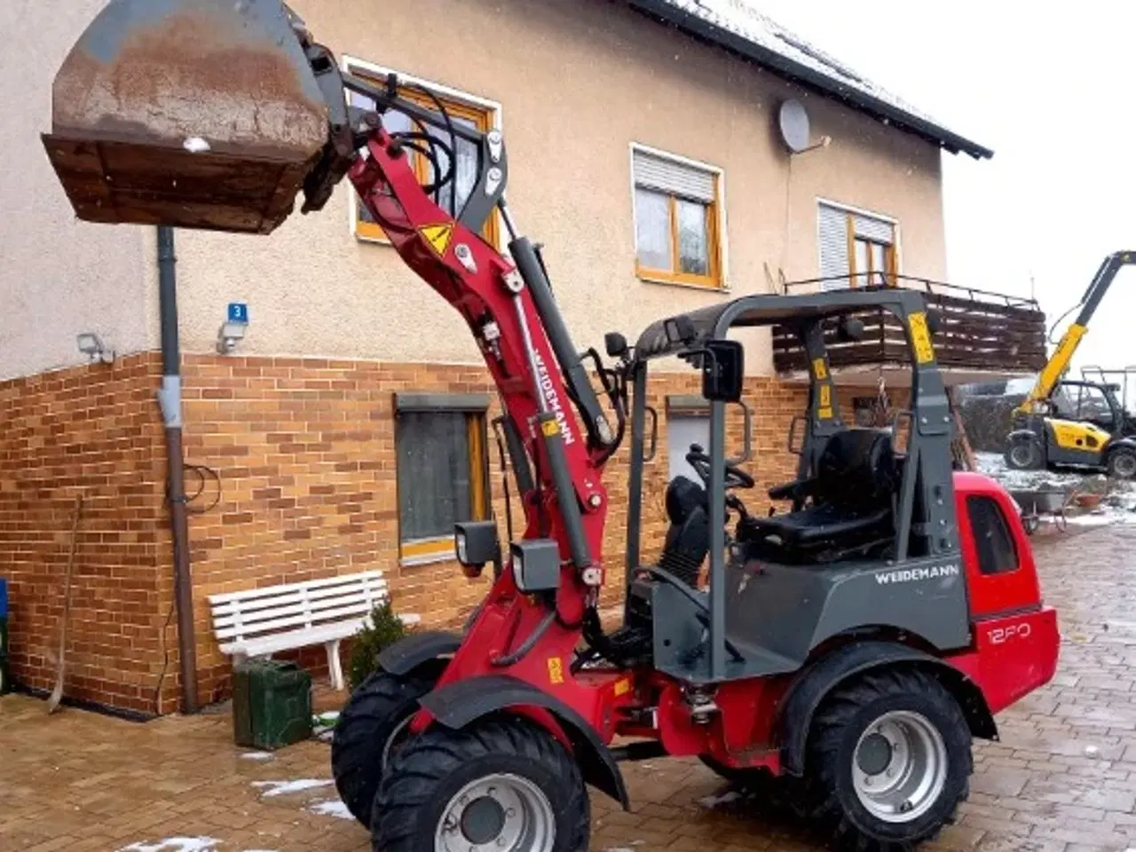 Billede 2 - Weidemann  1280 gårdlæsser