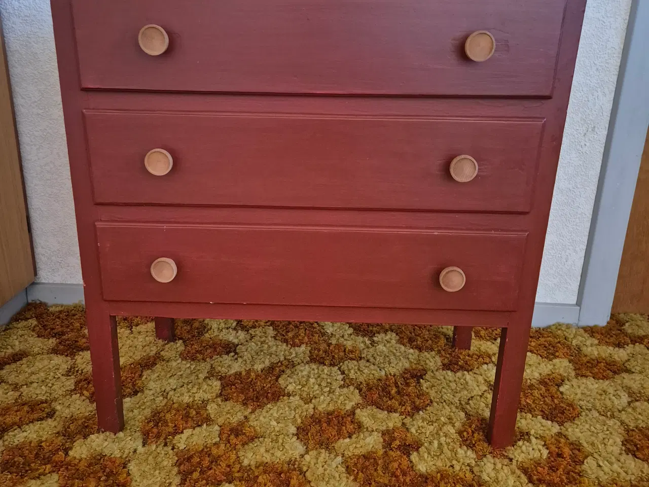 Billede 1 - Sød vintage kommode med 3 skuffer