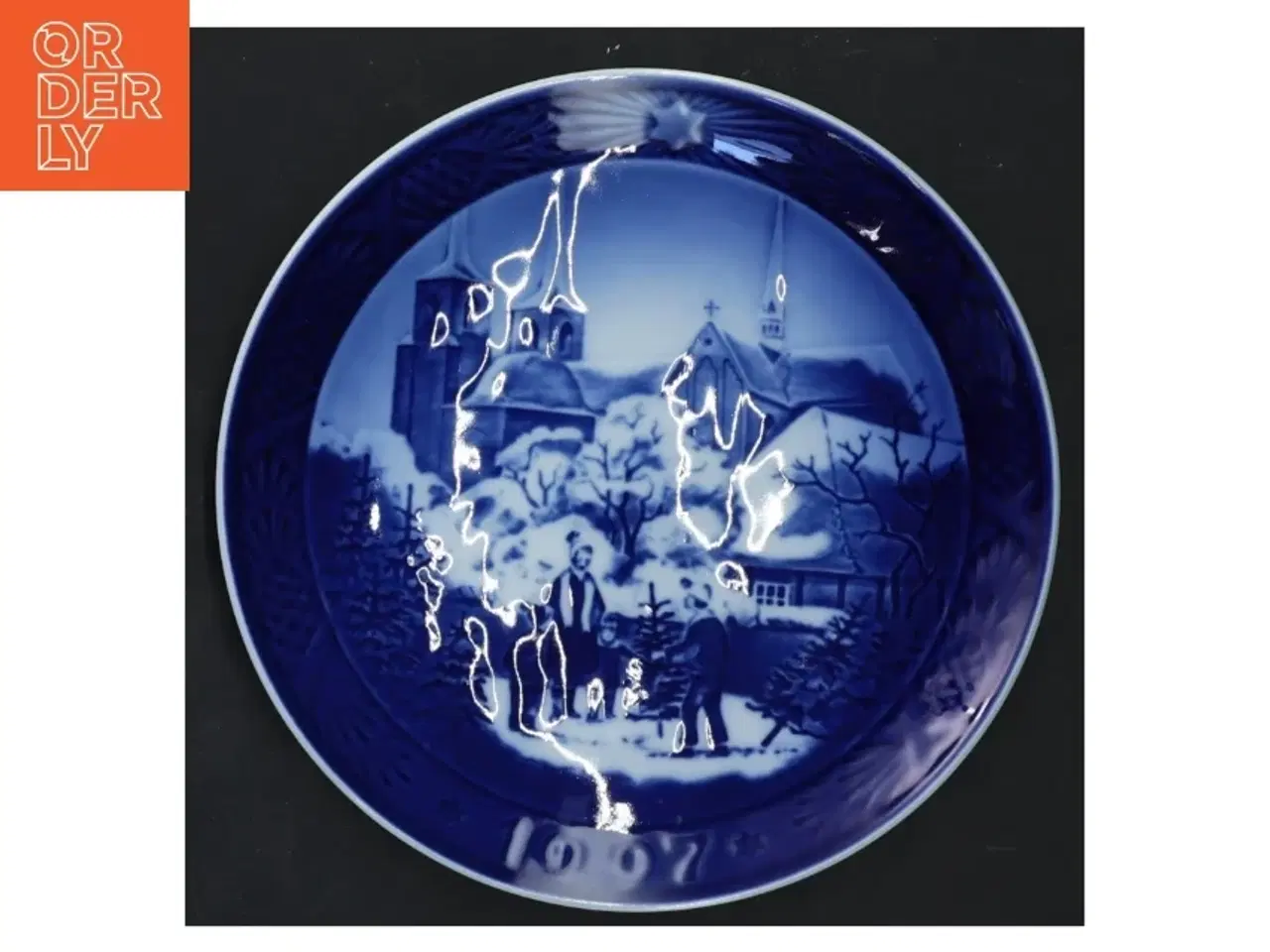 Billede 1 - Royal Copenhagen juleplatte 1997 (str. Ø 18,5 cm)