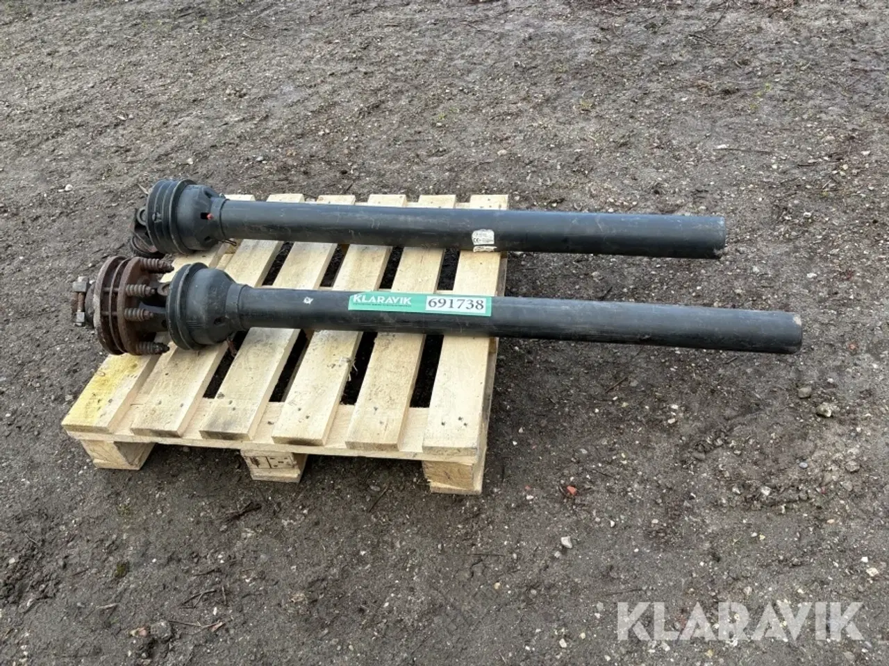 Billede 6 - Komplet PTO-aksel med springkobling 1 styk